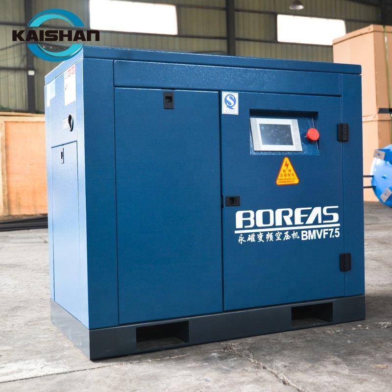 75KW  Professional permanent magnet motor screw air compressor china brand factory price