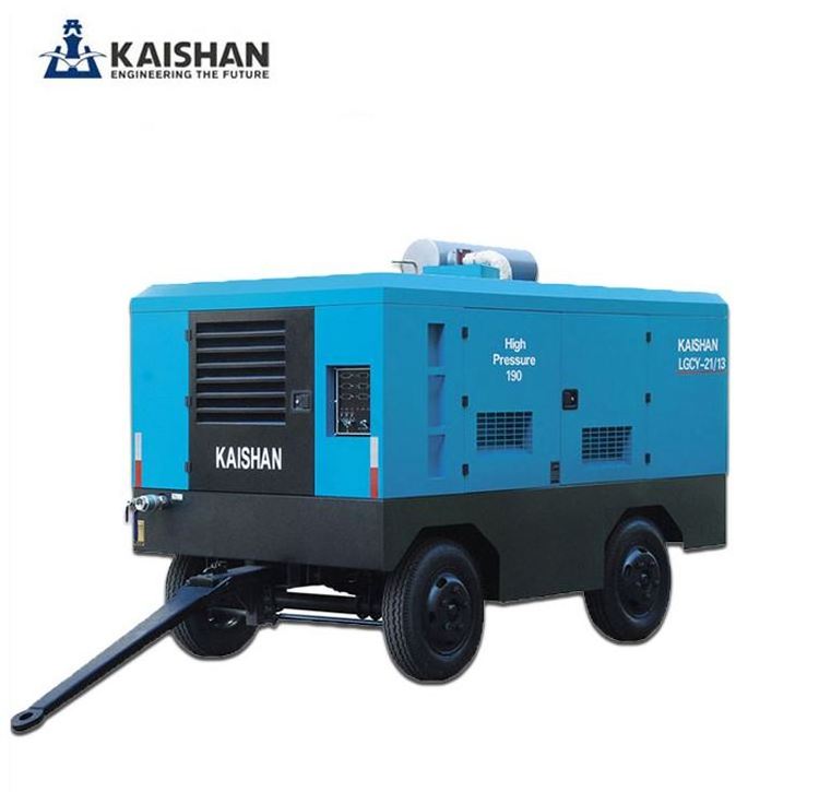 kaishan diesel screw air compressor for water well drill rig