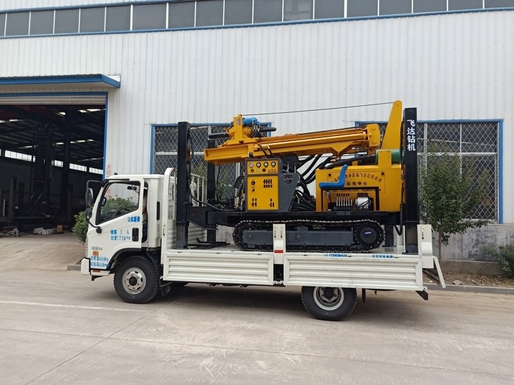 Wholesale price of hydraulic truck mounted water well drilling rig china sale