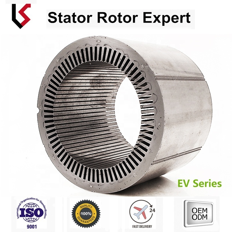 Brushless continous winding external/internal magnet rotor stator OD 145 ID 99 slots 72  stator and rotor stacks