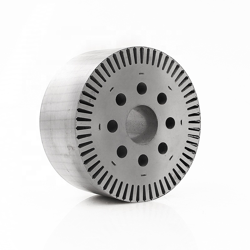 Brushless continous winding external/internal magnet rotor stator OD 145 ID 99 slots 72  stator and rotor stacks