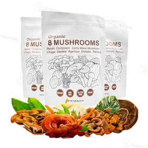 8 OZ 8 in 1 Mushroom Blend Powder Water Soluble Organic Mushroom Extract mushroom supplents supplements