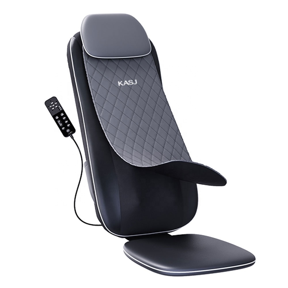 Shiatsu Massage Cushion with Heat Massage Chair Pad Kneading Back Massager for Home Office Seat use