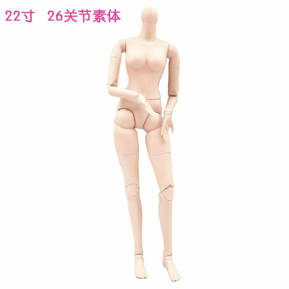 Plastic doll body articulated body in 22 inch 18 inch 14 inch body for bjd doll