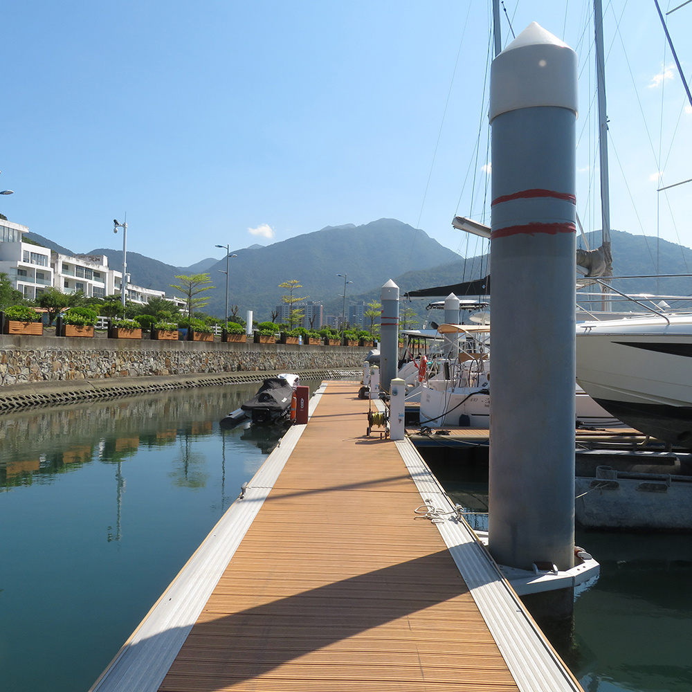 Aluminum Floating Dock and Pontoon Customized Anti-corrosion Engineering Dock Design Floating Dock With Gangway Marina