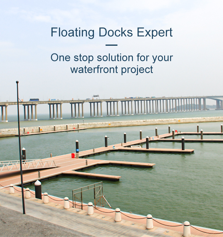 Pontoon Floating Platform Pier Marina Engineering Design Pontoon Aluminum Floating Dock