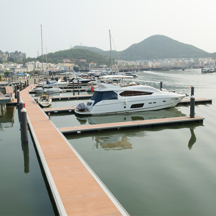 Popular Floating Dock Jetty floating marine jetty High-quality Pontoon Berth Pier Wharf Float Bridge Cubes Wharf