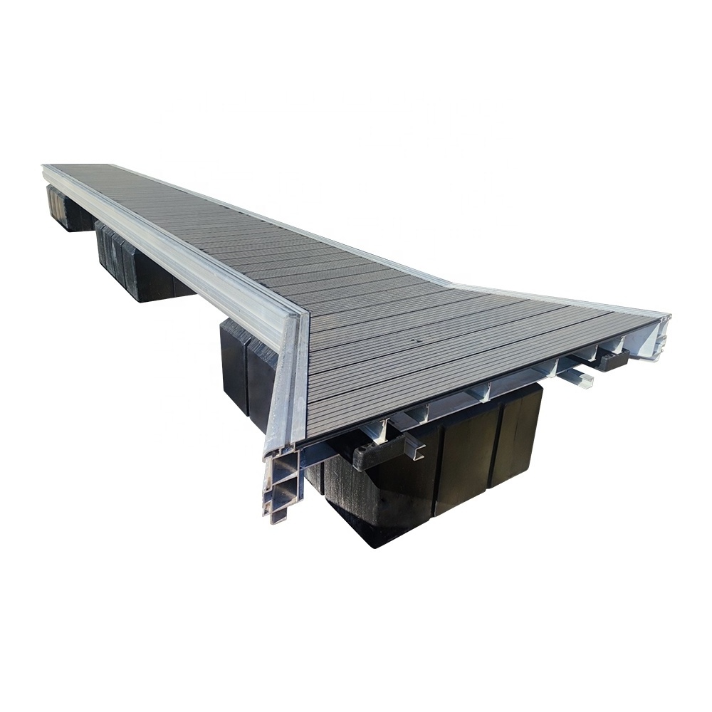 Floating Dock Manufacturer Marine Aluminum Floating Pontoon Walkway Plastic Boat Floating Dock Bridge