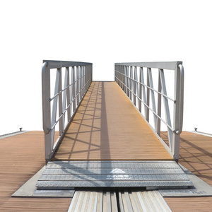 Quality Strong Galvanized Marine Grade Anti Rust Aluminum Gangway Floating Dock Aluminum Floating Pontoon Floats Dock