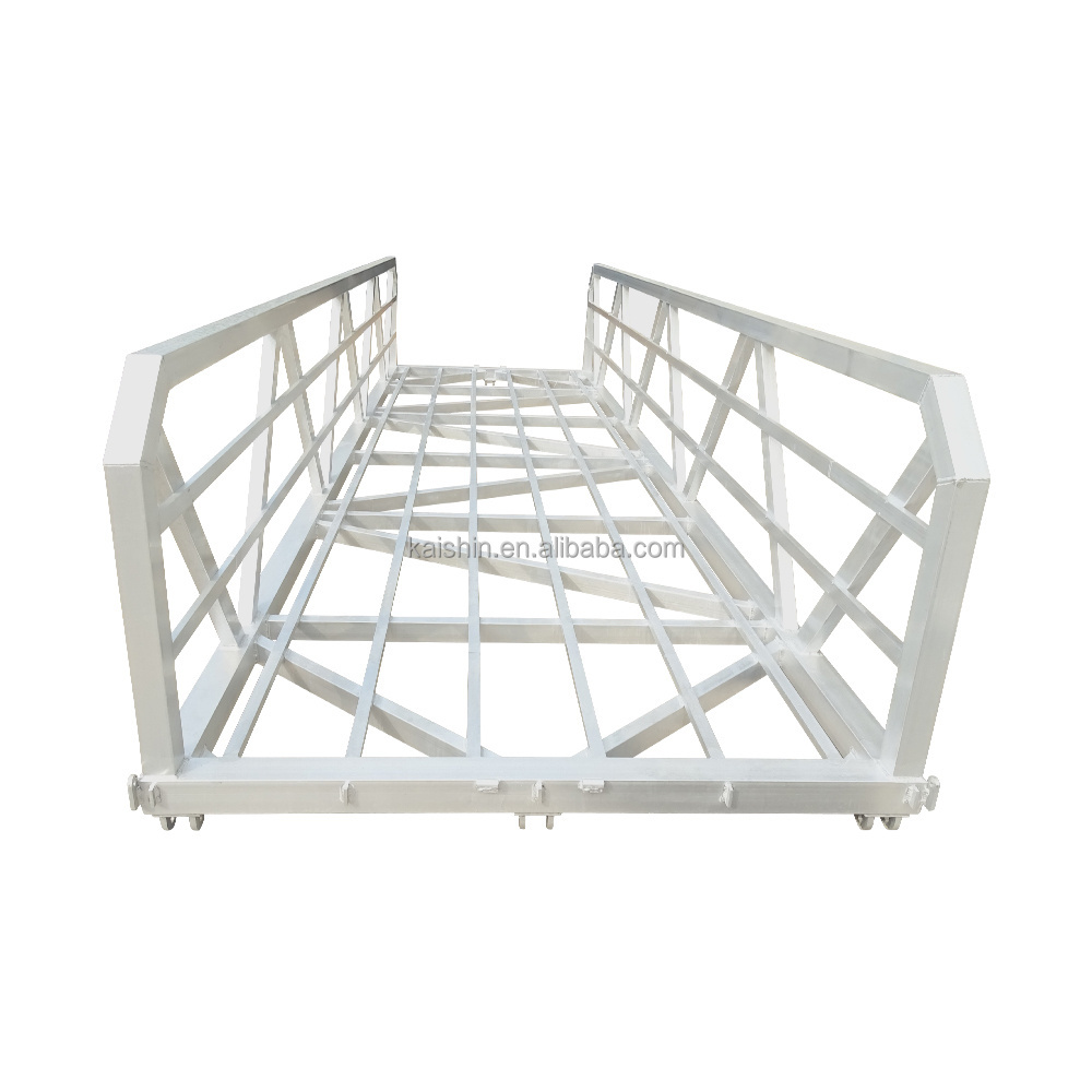 Heavy-Duty Aluminum Alloy Marine Gangway Aluminum Frame with HDPE Pontoon for Safe Docking