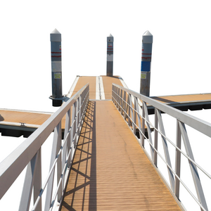 Aluminum Floating Dock Walking Dock Floating Decking Bridge Walkway Marine Pontoon Floating Dock Boat Berth