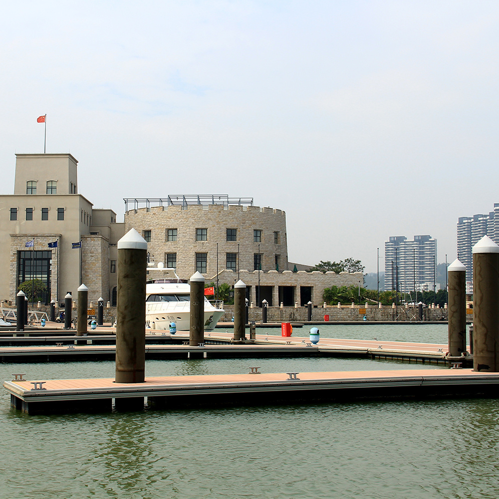 Advanced Floating Marina Dock Platforms & Jetty Floaters Reliable Aluminum Handrails Perfect for Floating Pontoon Boat Bridges