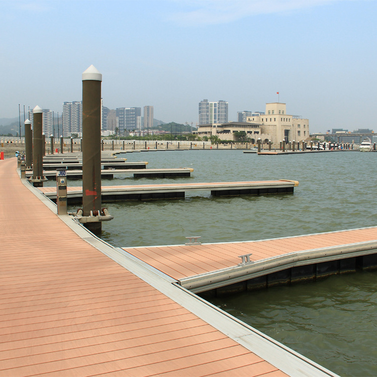 Popular Floating Dock Jetty floating marine jetty High-quality Pontoon Berth Pier Wharf Float Bridge Cubes Wharf