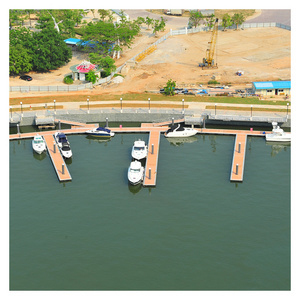 Pontoon Floating Platform Pier Marina Engineering Design Pontoon Aluminum Floating Dock