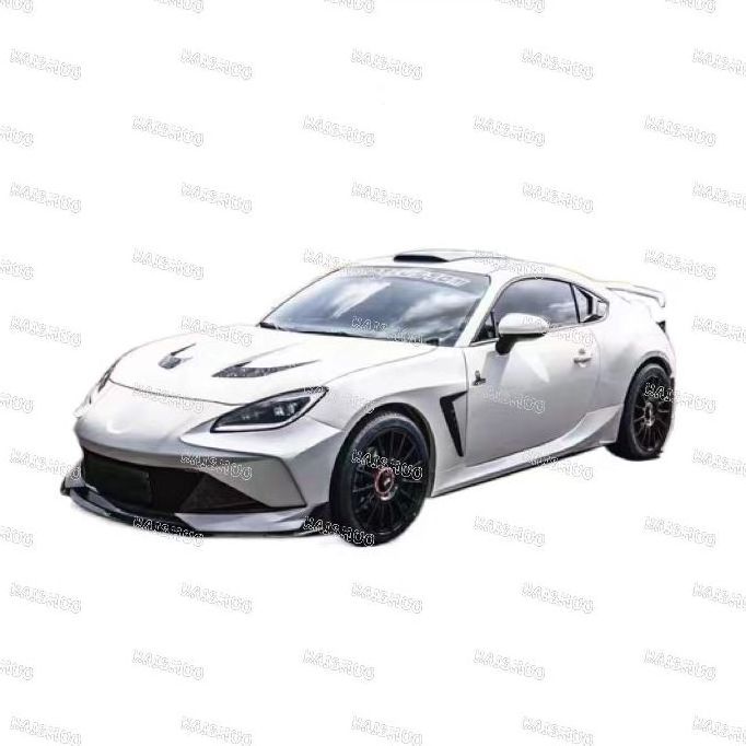 For Toyota GT86 Brz 2022+  Body Kit Upgraded Wide Bodykit Front Lip Rear Lip Spoilers