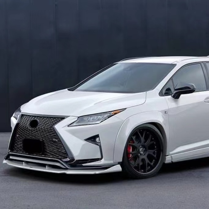 AIM style carbon fiber body kit front bumper headlight top quality automotive body kit for lexus rx