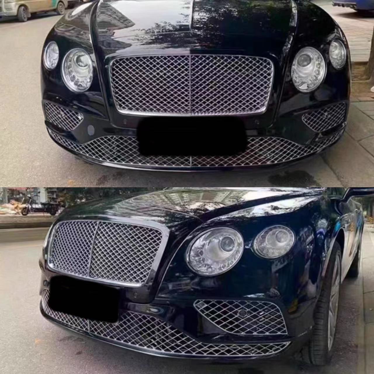 For 2012-2015 Year Bentley Continental GT Upgrade To 2018 Body Kit Front Rear Bumper Grills Fenders