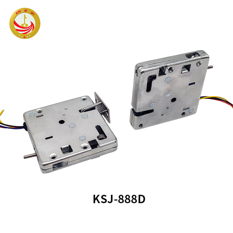 KSJ Electric Lock 12v Magnetic Lock Solenoid Smart Electronic Solenoid Invisible Cabinet Lock