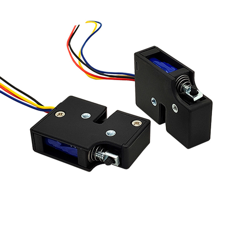 Factory wholesale 12v Solenoid Lock Remote Control Lock Hidden Electric Magnetic Cabinet Lock