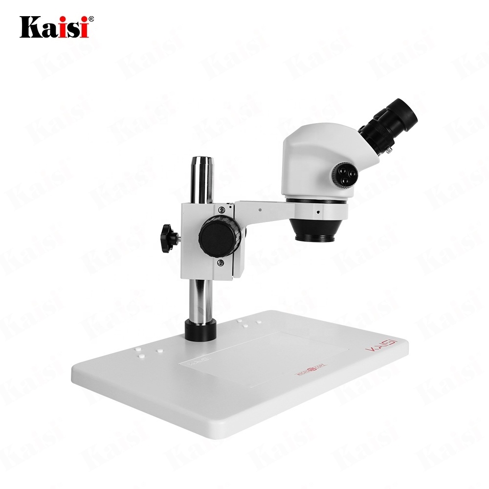 Hot Sale Kaisi 7050Plus 6 Gears Accurately Lock 7-50X  Zoom Electronic Repair Binoculaire Microscope