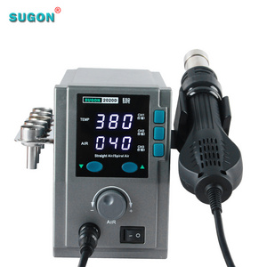 Factory Direct SUGON 2020D Bga Rework Station Mini Heat Air Gun Desoldering Station Mobile Phone Laptop Repair Hot Air Station