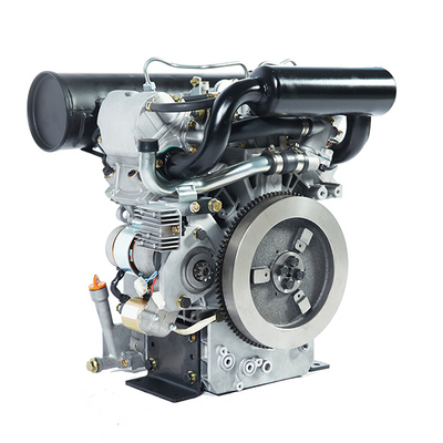 KAIST Water Cooled 2 Cylinder 18 hp V Twin Diesel Engine