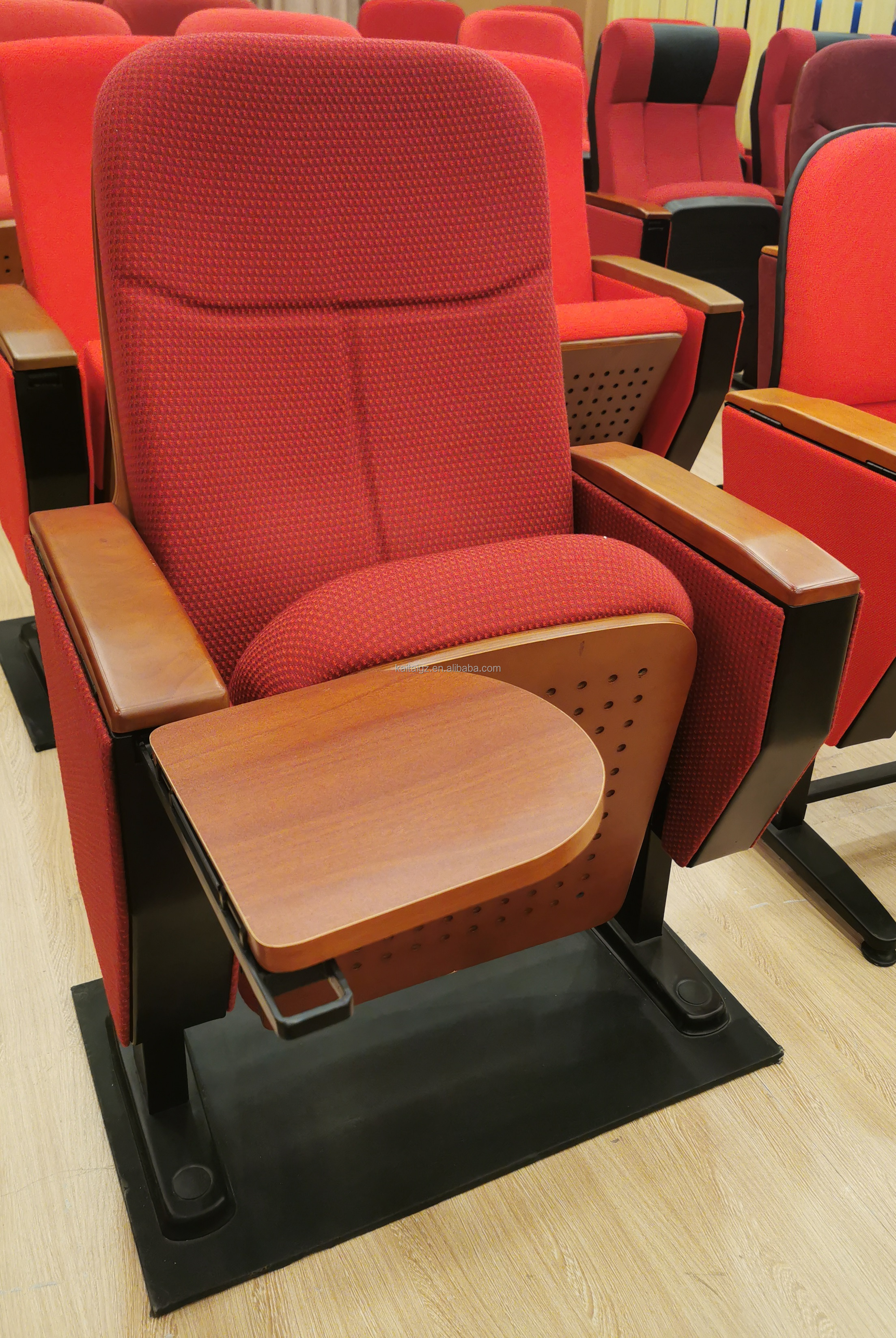 Comfortable Lecture Hall plastic auditorium chairs for theater cinema school University hospital furniture