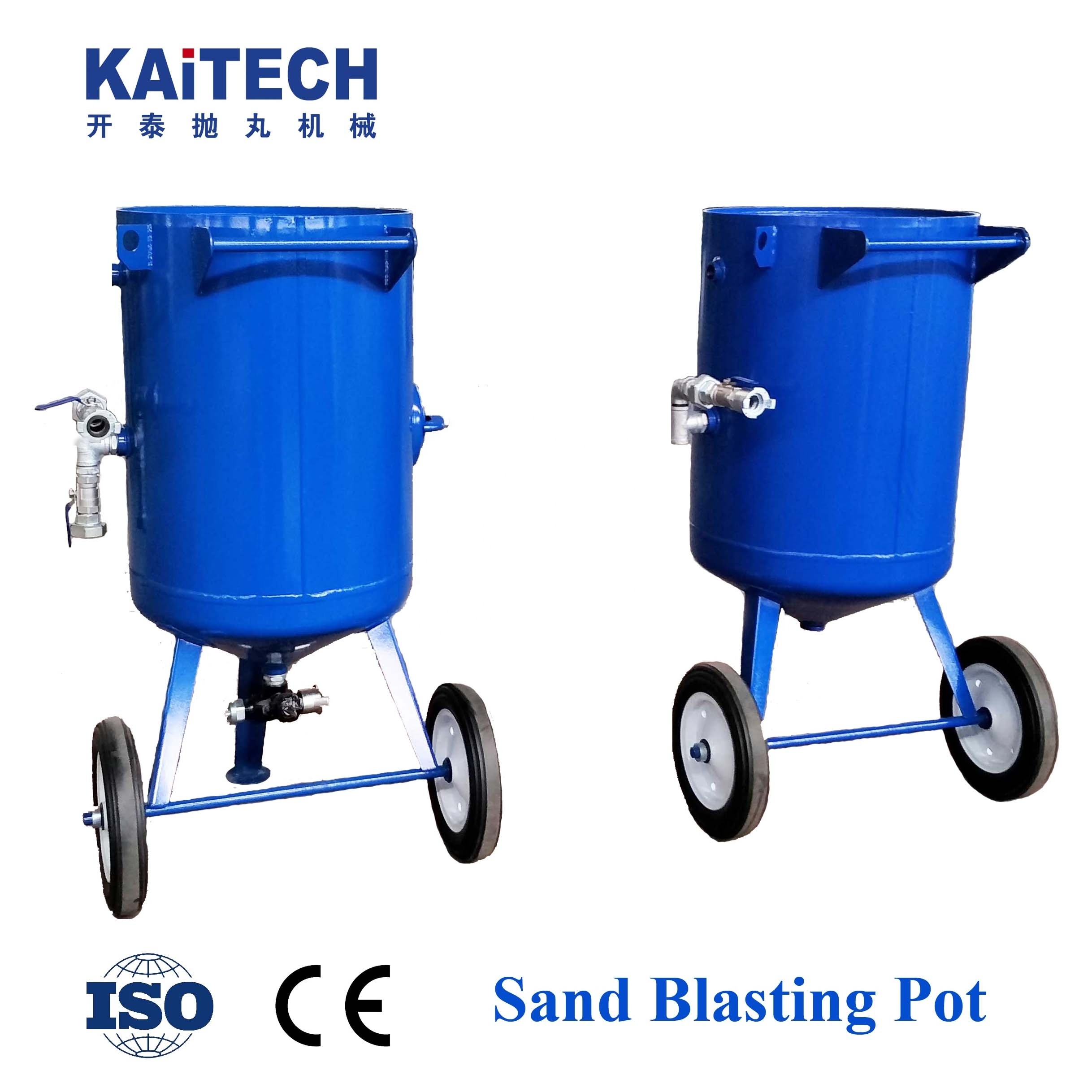 High Efficiency Portable Sand Blasting Machine Sand Blasting Pot for Shot Peening