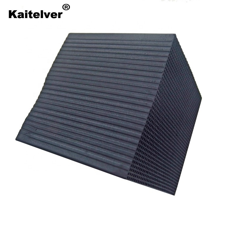 Water resistant honeycomb activated carbon/charcoal monoliths for air filter