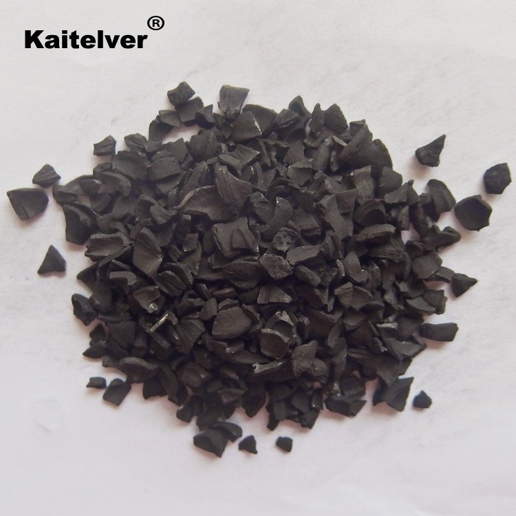 6x12 mesh gold recovery coconut shell granular activated carbon/charcoal