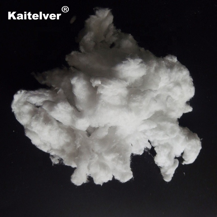 Solubility and flexibility ceramic fiber chopped spun bulk/cotton/wool for vacuum forming products