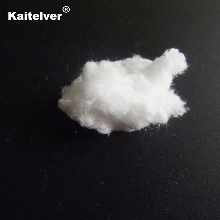 Solubility and flexibility ceramic fiber chopped spun bulk/cotton/wool for vacuum forming products