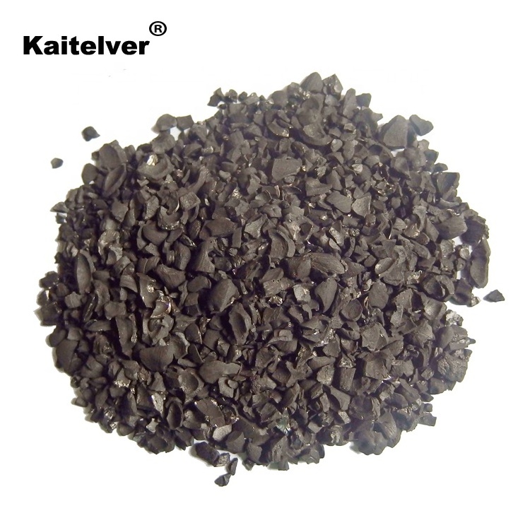 6x12 mesh gold recovery coconut shell granular activated carbon/charcoal