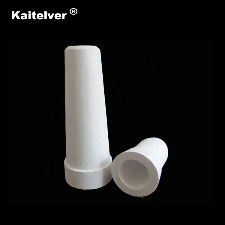 Aluminum casting ceramic sleeve and flow tube used in continuous aluminium casting