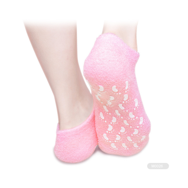 KAITE-2-M0062 moisturizing silicone gel socks foot skin care socks gel