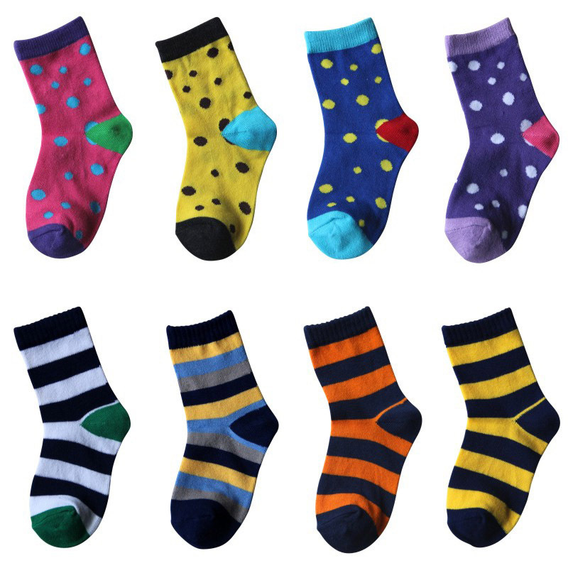 wholesale custom design children cotton cute kids socks for asian teen boys school girl sox jacquard cartoon crew kid sock