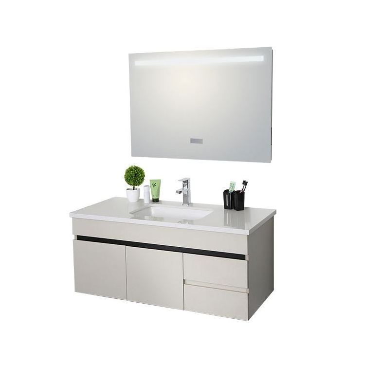 Corner Vanity Cabinet Glass Bath White Gloss Bathroom Vanity Top With Integrated Sink