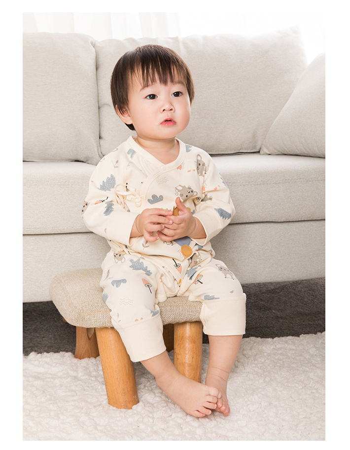 Baby Clothes Organic Cotton Long Sleeve 100% Cotton Onesie Pajamas