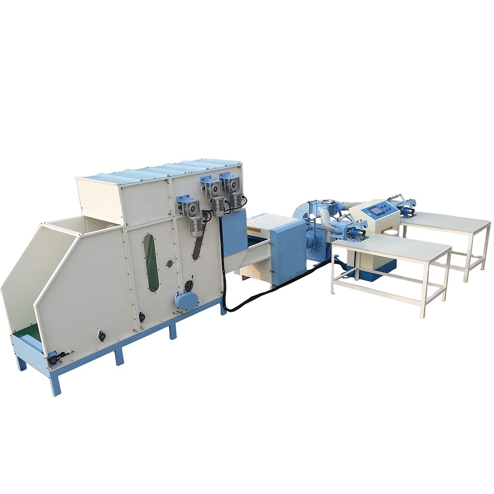 Computerized pillow filling machine, pillow machine manufacturer, cushion filling machine