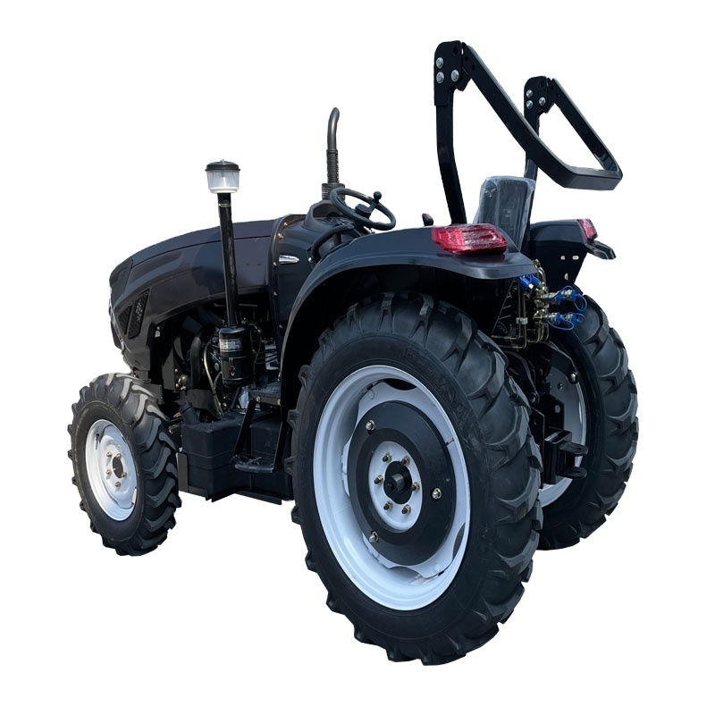 804 904 Front PTO 90Hp Wheeled tractor matching three-point link with forward drilling engine and mower