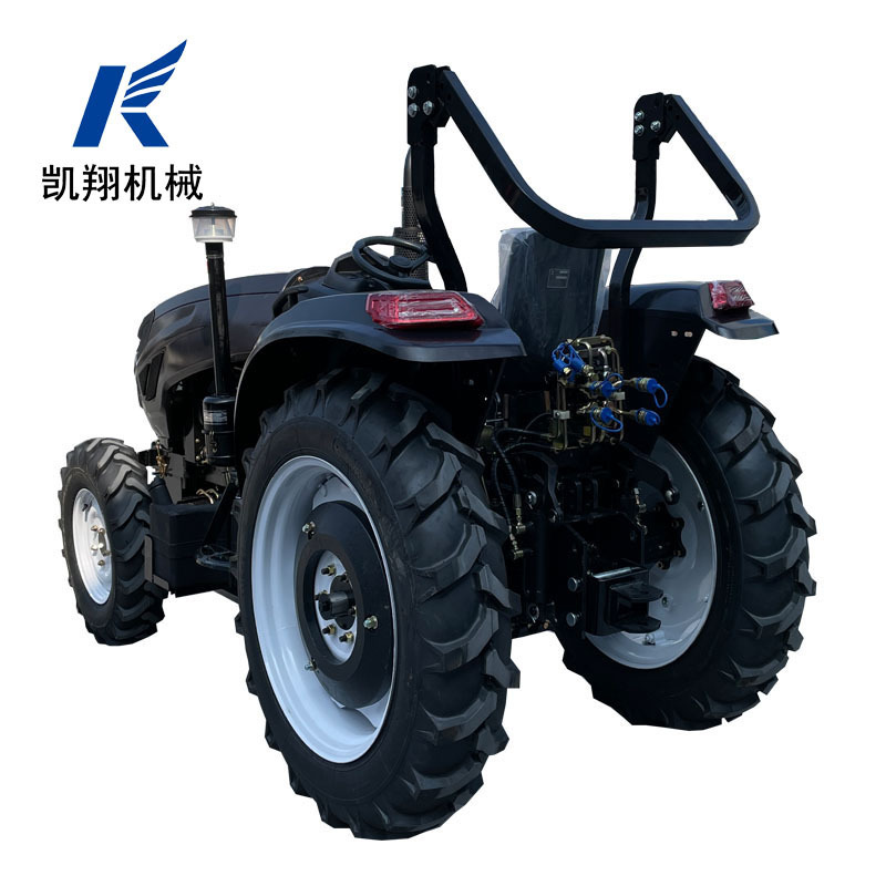 High Efficiency Agriculture Trencher 90Hp Mini Wheeled Tractor Garden Tractor With Front Loader Crawler/wheel Tractor