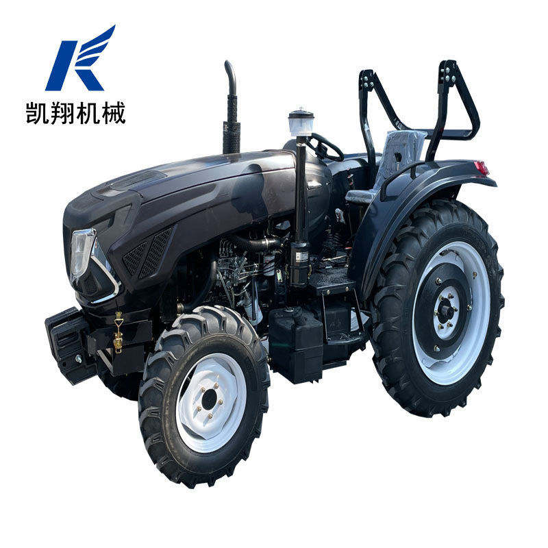 High Efficiency Agriculture Trencher 90Hp Mini Wheeled Tractor Garden Tractor With Front Loader Crawler/wheel Tractor