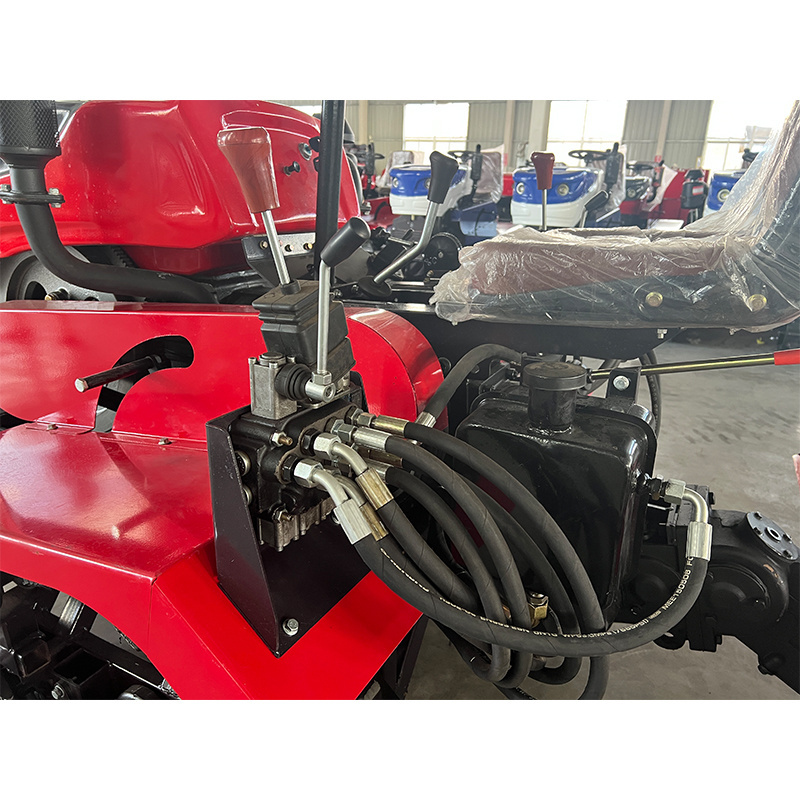 Professional Manufacture Supply Rotary Tiller Small Tractor 4x4 Mini Farm 2wd 25 Hp Sitting Track Rotary Cultivator