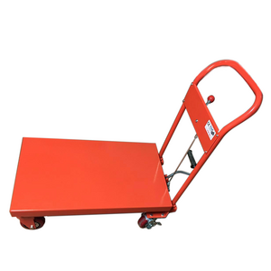 300KGS unit pump Hand hydraulic single scissor lift table truck sale