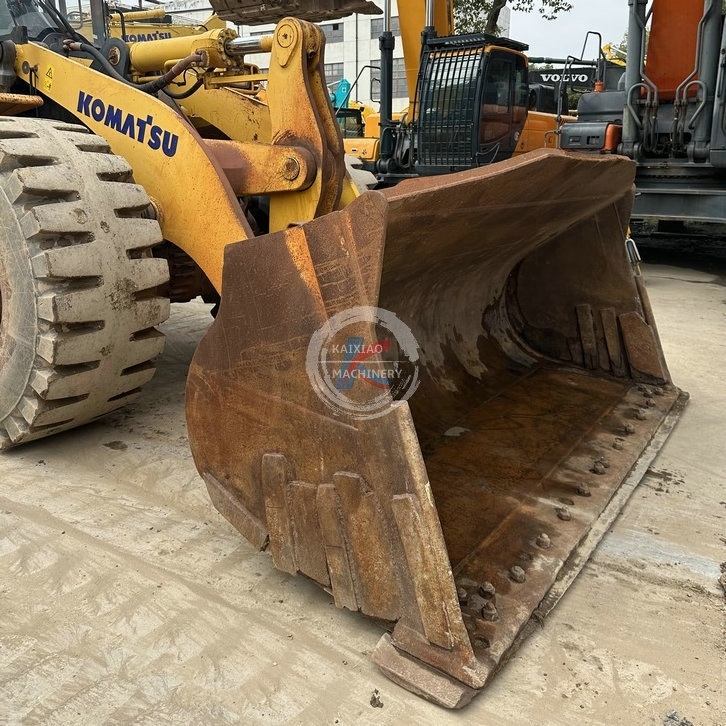 Construction equipment second hand hydraulic loader 24 ton cat966 liugong 856H  loaders KOMATSU WA470 used tyre loaders