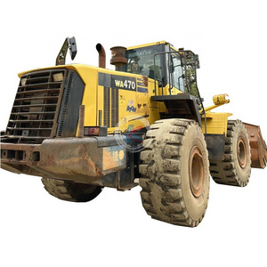 Construction equipment second hand hydraulic loader 24 ton cat966 liugong 856H  loaders KOMATSU WA470 used tyre loaders