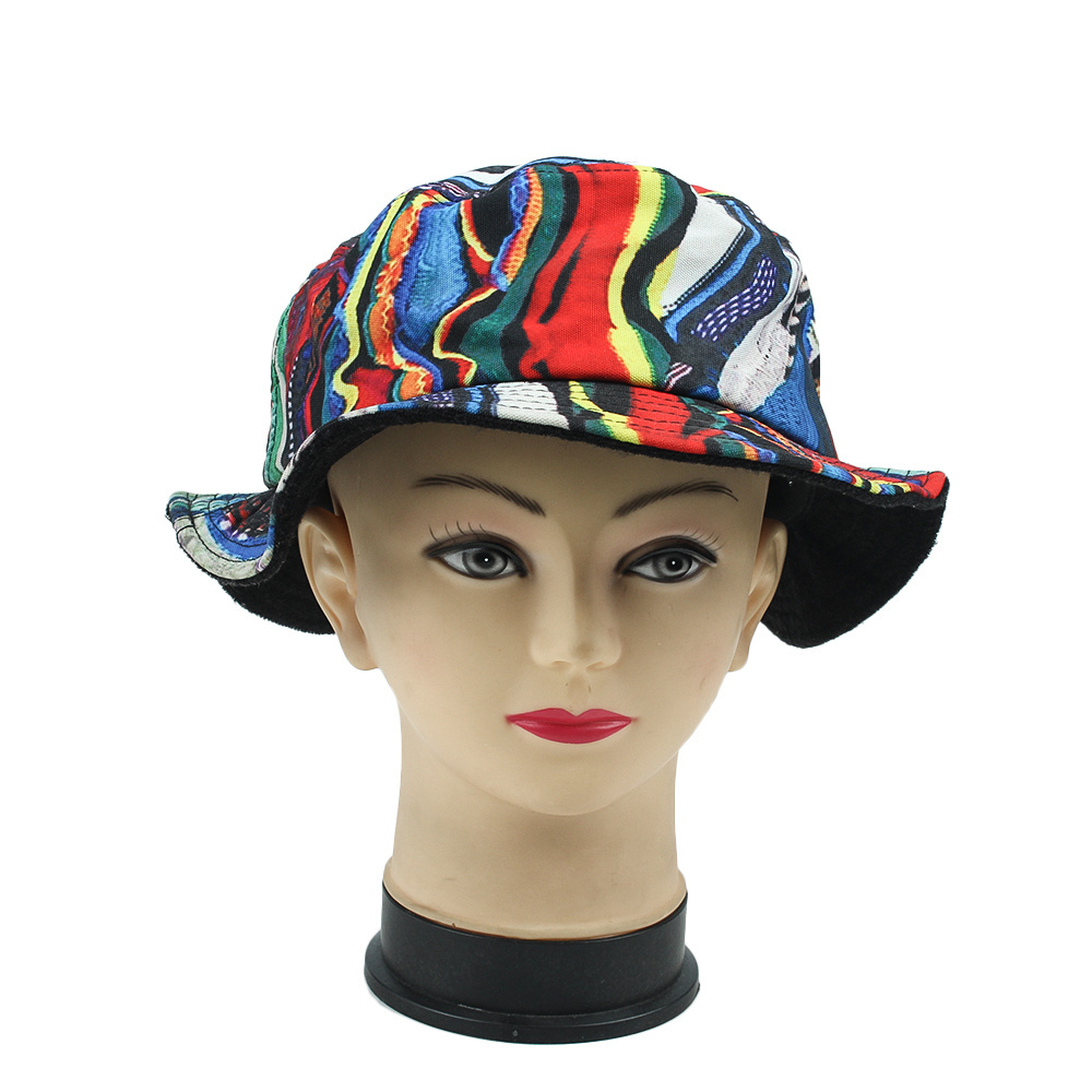 2018 new design wholesale dye sublimation bucket hats