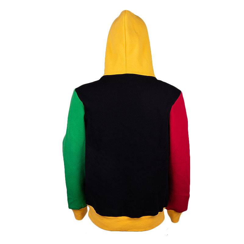 Winter color block Hooded hoody Wholesale Custom Men's Oversized Sweatshirt Fleece Private Label Hoodies