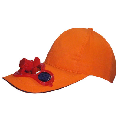 custom blank solar powered fan cap hat baseball cap with fan