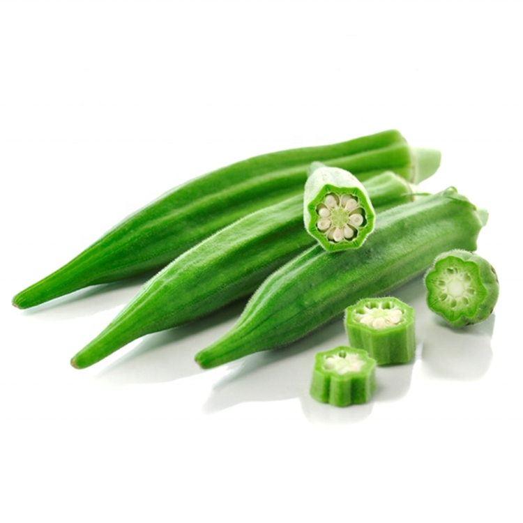 Bulk Factory Okra Prices Export Iqf Frozen Okra